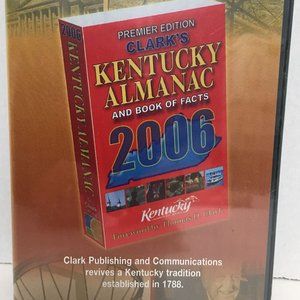 Clarks Kentucky Almanac and Book of Facts 2006 DVD Premier Edition Thomas Clark